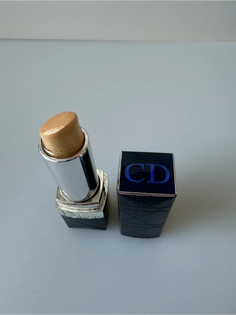 AUTHENTIC DIOR ROUGE Lipstick 217 Or Etoile Gold